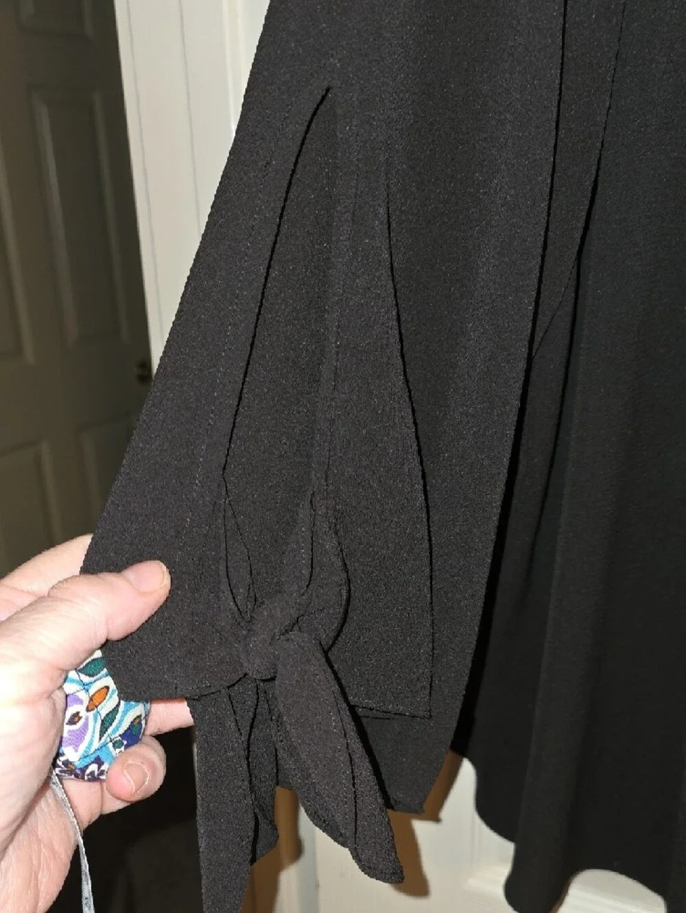 Michael Kors Black‎ V-Neck Long Sleeve Tunic